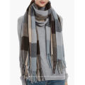 Fashion Long Châle Big Grid Winter Warm Scarf